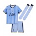 Tottenham Hotspur Brennan Johnson #22 Bortedraktsett Barn 2024-25 Kortermet (+ Korte bukser)